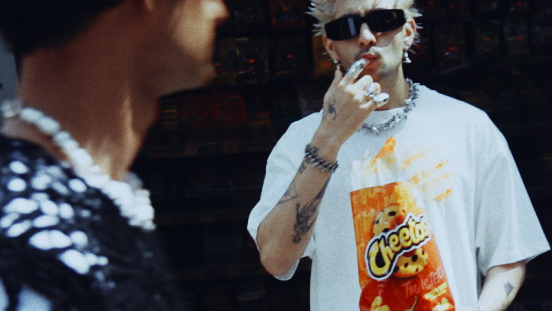 Cheetos turn Cheetle dust into wearable art with the help of artist Navinder